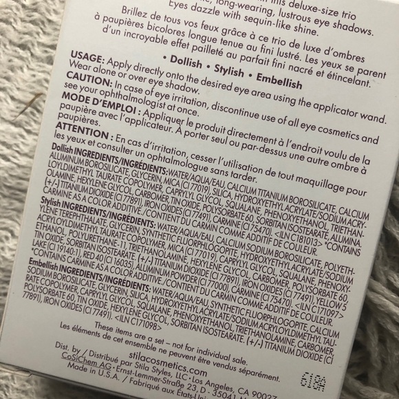 Stila Glitter & Glow Liquid Eyeshadow Kit - Picture 2 of 2